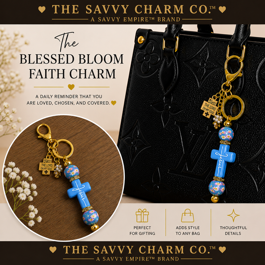 The Blessed Bloom Faith Charm