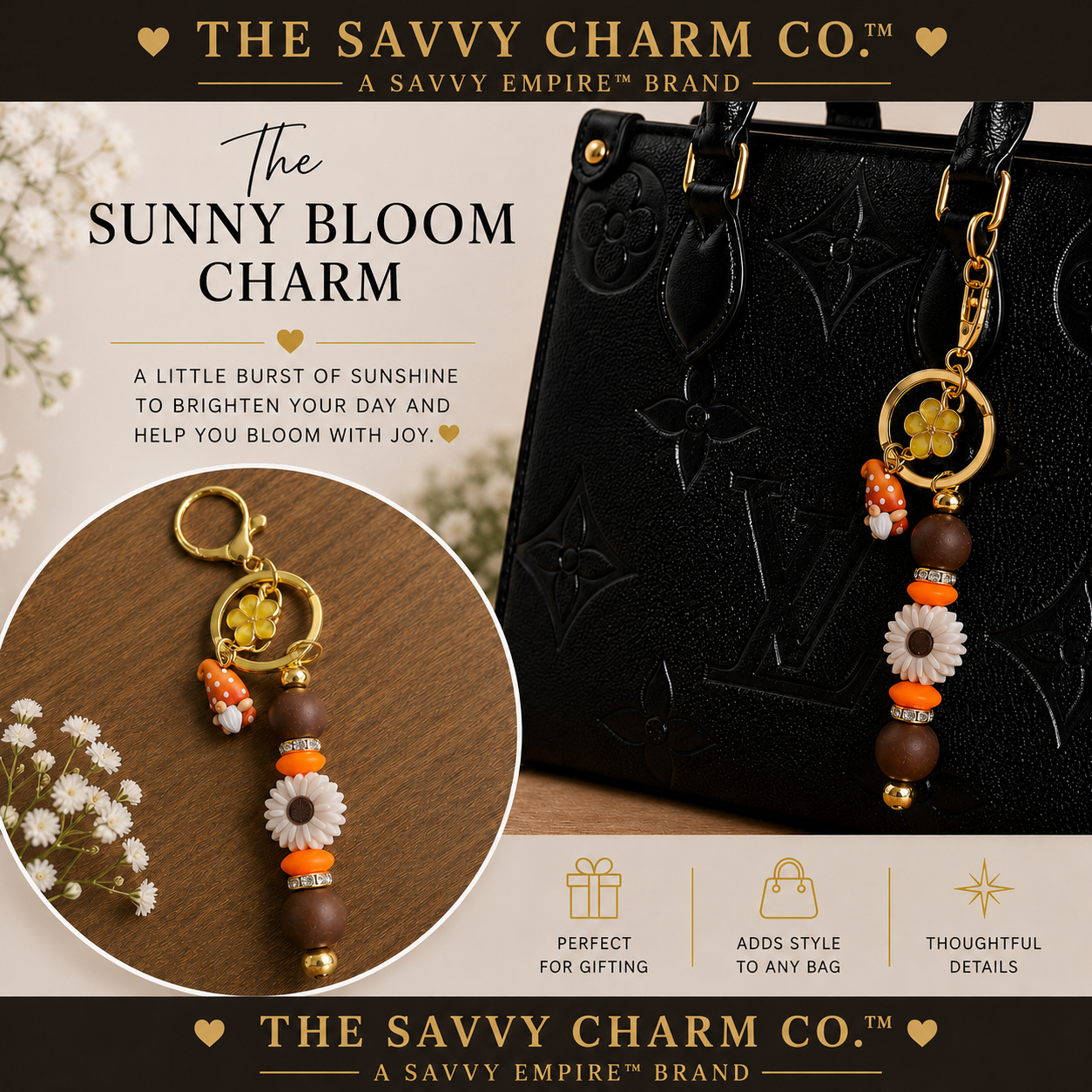 The Sunny Bloom Charm