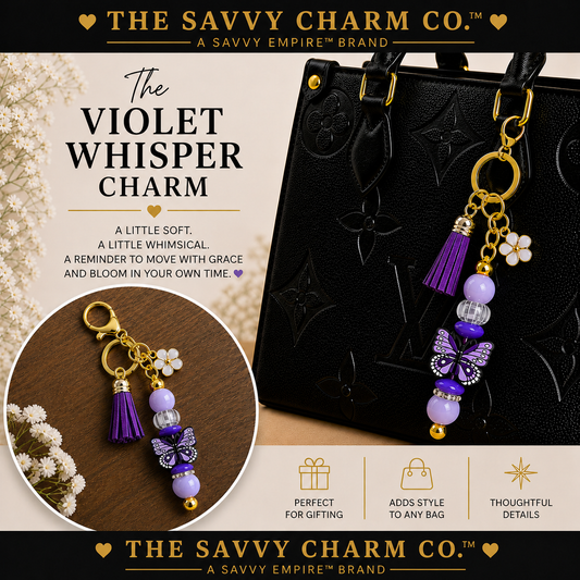 The Violet Whisper Charm